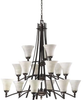 6177-15-86 Large Chandeliers-Glass Shade - 435920 - Capital Lighting, Inc.