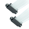 10+10 Pos. Female DIL 22 AWG Cable Assembly, double-end, Extended Wall, Jackscrews -- M80-FE12005F2-XXXXF2 - Image