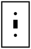 Standard Wall Plate -- SP1-GRY - Image