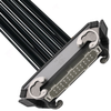 Pre-wired Male Rectangular Receptacles, 24 Pole, Double Latch, 14 awg, 0.3M - IRCD-24NM-140-003 - Mencom Corporation