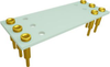Relay Sockets, Solder Dip/7 Pin -- HFW2A-7P-BL685 - Image
