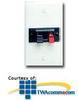 Leviton Single Spring Clip Wallplate - 40951-1P - TelephoneStuff.com