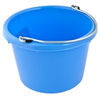 8 qt sky blue bucket n400-8 - 13629 - U.S. Plastic Corporation