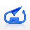Pinch Clamp with Sidewall, Blue - 13624 - Qosina Corp.