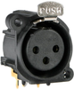 Xlr Connector, Jack, 3Pos, Chassis Rohs Compliant Amphenol Sine/tuchel - 65AH3684 - Newark, An Avnet Company