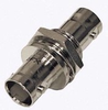 Amphenol BNC (f-f) bulkhead. - CV-31220NRFX - Visual Sound, Inc.