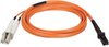 Duplex Multimode 62.5/125 Fiber Patch Cable (MTRJ/LC), 1M (3-ft.) -- N314-01M - Image