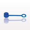 Port Plug w/Strap, Blue -- 51400 - Image