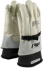 PIP 148-4000 White 10 Grain Cowhide Leather Full Fingered Work & General Purpose Gloves - Straight Thumb - Uncoated - 12 in Length - 616314-55751 -- 616314-55751