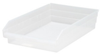 17 7/8 x 11 1/8 x 4 clear shelf bin -- 53945 - Image