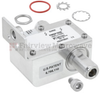 Type N F/F In/Out Coaxial RF Surge Protector, 100MHz - 512MHz, DC Block, 750W, IP67, 20kA, Filter, Bracket Away from Arrestor -- FMSP1035