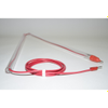 Long Handle Probe to 0.080″ Stacking Pin Plug, 18 AWG PVC Test Lead - 60240 - E-Z-HOOK, a division of Tektest, Inc.