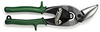Midwest Snips Offset Aviation Snip-Green Handle - T-65F - Buckaroos, Inc.