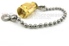 SMA Male (Plug) Termination (Load) 2 Watts To 27 GHz With Chain, 1.35 VSWR, 500 Watts Peak Power - ST2675 - Fairview Microwave Inc.