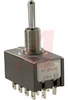 SWITCH,TOGGLE,SUBMINIATURE,BAT LEVER,THREADED BUSHING,SOLDER LUG,4PDT - 70192093 - Allied Electronics, Inc.