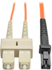 Duplex Multimode 62.5/125 Fiber Patch Cable (MTRJ/SC), 30M (100-ft.) -- N310-30M - Image