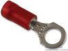 Terminal, Ring Tongue, #10, Crimp, Red; Stud Size - Metric Abb - Thomas & Betts - 94F1658 - Newark, An Avnet Company