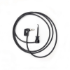 X100W Mini-Hook to Meter Banana Plug, 18 AWG PVC Test Lead - 605W - E-Z-HOOK, a division of Tektest, Inc.