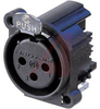 Connector, PCB; Receptacle; 3 to 5; Plastic; CuZn35Pb2; 50 VAC - 70088611 - Allied Electronics, Inc.