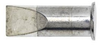 Weller Chisel Tip 0054445099 - Chisel Tip - 0.366 in Tip Width - 0.071 in Thick - 037103-18591 - R. S. Hughes Company, Inc.
