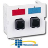 Siemon Flat Fiber Adapter CT Coupler with 2 Duplex MT-RJ.. - CT-MT-MT-02 - TelephoneStuff.com