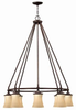4508VZ Mid. Chandeliers-Glass Down - 780514 - Capital Lighting, Inc.
