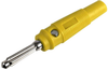 Banana Plug, 4Mm, 24A, Screw, Yellow; Gender Multicomp - 80P3603 - Newark, An Avnet Company