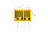Strain gauge 3/350ZE XY31 -- 1-CXY31-3/350ZE - Image