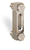 Standard Aluminum Liquid Level Gage, 3” Centerline, Back Mount 1/2