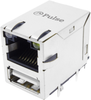 Rj45 Connector, Jack, 8P8C, Cat3/5, Tht; Modular Connector Type Pulse Electronics - 60AC3132 - Newark, An Avnet Company