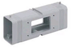 Standard, "T" Hood for Rectangular Connector, Size 44.27 - CYG-06H10 - Mencom Corporation
