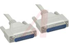 Cable; DB25 female/DB25 male; protocol:RS-232; 2 ft lngth; 25x28 AWG - 70159524 - Allied Electronics, Inc.