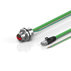 ZK7906-AK00-Axxx | ENP cable, PUR, 3 G 1.5 mm² + (1 x 4 x AWG22), drag-chain suitable, key 3 (user-defined voltage) -  - Beckhoff Automation LLC