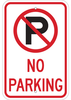 No Parking Sign - 103739 - Brady Corporation