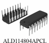 Quad/Dual N-Channel Depletion Mode MOSFET Array/Pair -- ALD114804APCL - Image