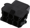 Connector Housing, Rcpt, 6Pos, 6.35Mm; Product Range Amp Te Connectivity - 96X9246 - Newark, An Avnet Company