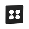 Keystone Faceplates, Frames - 4008-SQWS422012BK-ND - DigiKey
