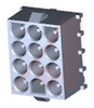 Header; Soft Shell; Universal MATE-N-LOK; Natural; Nylon; 12; UL 94V-2 - 70083554 - Allied Electronics, Inc.