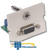 Hubbell Infin-e-Station Module - 15-Pin VGA 3.5mm Stereo.. - IM15315OW - TelephoneStuff.com