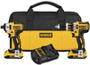 20V MAX* XR Lithium Ion Brushless Compact Hammerdrill & Impact Driver Combo Kit - DCK286D2 - DEWALT Industrial Tool Co.