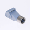 Plastic, Rectangular Hood, size 21.21, Single Latch, Top .5-NPT cable entry - CKT-03.4VG - Mencom Corporation