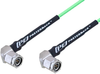 TNC Male Right Angle to TNC Male Right Angle Low Loss Cable 150 CM Length Using PE-P160LL Coax - PE3C5250-150CM - Pasternack
