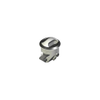 Novibra Push-to-Close Latch, Type 1 , Plastic, White Body, Black Cup, White Handle - MP-01-103-757 - Southco