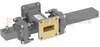 30 dB WR-90 Waveguide Crossguide Coupler with UG-39/U Square Cover Flange and SMA Female Coupled Port from 8.2 GHz to 12.4 GHz in Bronze - FMWCT1069 - Fairview Microwave Inc.