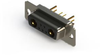 Combo D-Sub Conn, Rcpt, Da-7W2, Th; Product Range Edac - 54AJ6129 - Newark, An Avnet Company