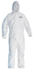 Kimberly-Clark Kleenguard A40 White 6XL Microporous Film Laminate Disposable General Purpose & Work Coveralls - 036000-30921 - 036000-30921 - R. S. Hughes Company, Inc.