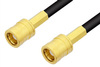 75 Ohm SMB Plug to 75 Ohm SMB Plug Cable 36 Inch Length Using 75 Ohm PE-B150 Coax - PE3112-36 - Pasternack