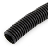 Drossbach 034PEBSX BLACK SLIT Corrugated Loom, Split Polyethylene, .750
