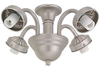4 Light Fitter - Brushed Pewter - MC183BP - Monte Carlo Fan Company