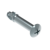 DZUS® Quarter-Turn Stud, Large Size, Phillips Recess #2, Steel Zinc Plate, Bright chromate - D2-517-708-190 - Southco